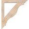 Ekena Millwork Funston Traditional Smooth Bracket w/ Offset Brace, Douglas Fir, 5 1/2"W x 36"D x 40"H BKT0604X36X40FST01SDF - alternate 3